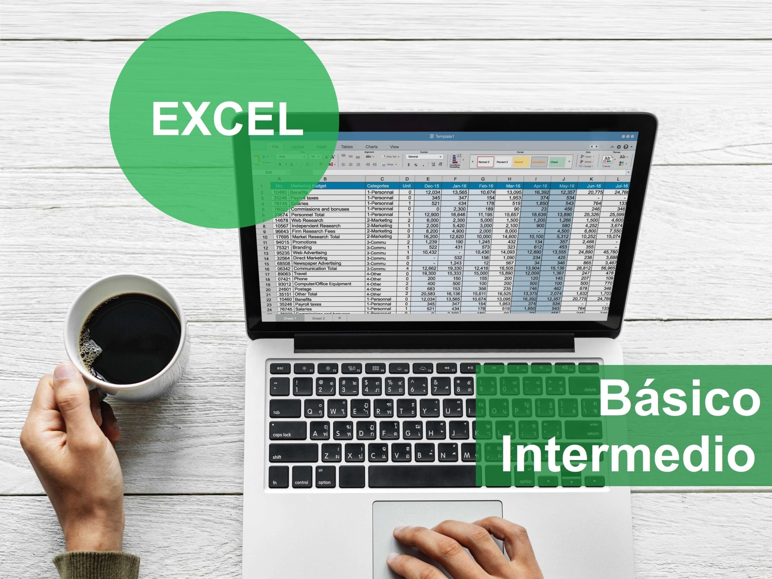 Curso de Excel Basico intermedio